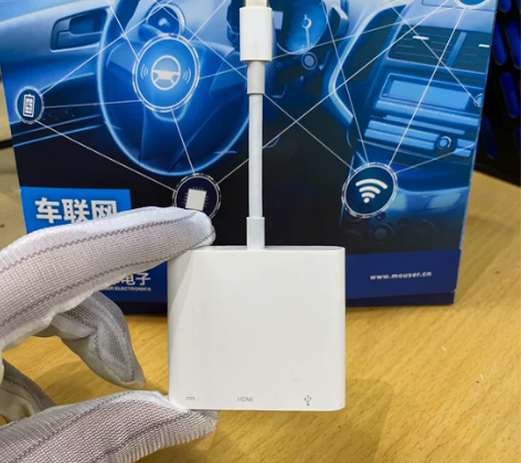 原装苹果A1621电脑USB-C转HDMI...