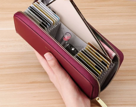卡包钱包2022新款钱包钱夹拉链多卡位女手包
