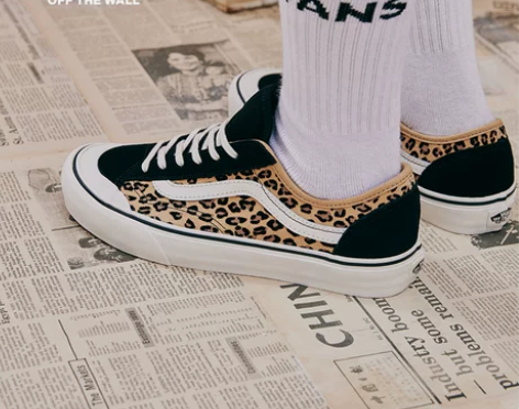 Vans范斯官方 Style 36豹纹印花...