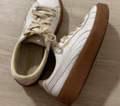 puma板鞋 37.5码 成色如图 售出不...