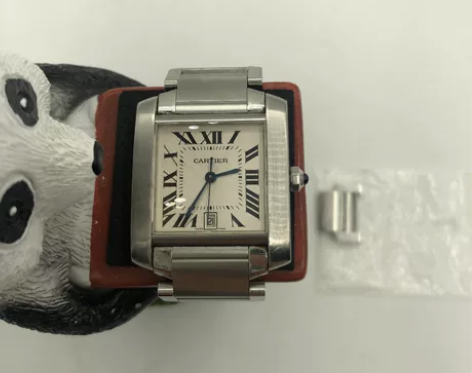 卡地亚坦克大号W51002Q3 98新  ...