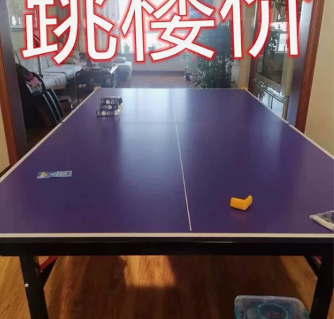 【特价处理】国标标准乒乓球桌 折叠家用标准...