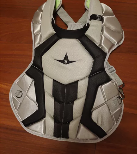 allstar棒球捕手护具护腿护胸 用过两...