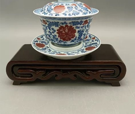 景德镇精品厂货瓷器  老柴窑精品青花釉里红...