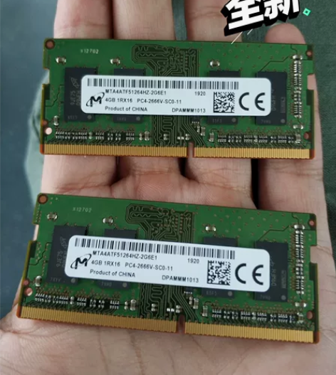 笔记本内存条 美光笔记本内存条 4G  D...