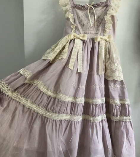 玻璃纸之夜 破碎故事之心2.0蕾丝jsk ...