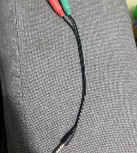 电脑耳机2合一插头 直径：3.5mm  品...