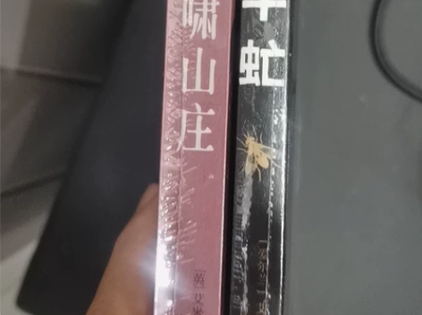 呼啸山庄和牛牤,全新未拆,买其他书的时候送...