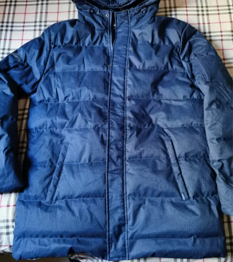 真维斯 男士羽绒服 XXL码 胸围128，...