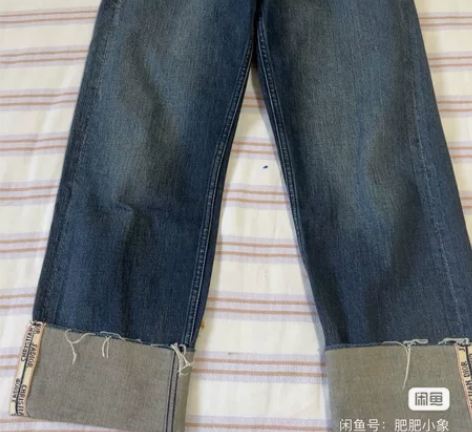 dior迪奥牛仔裤水洗翻边牛仔裤 699元...