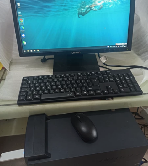 联想台式电脑主机/启天B4550（电源线、...