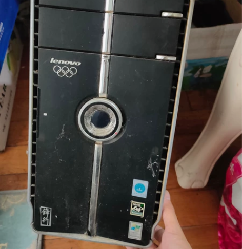 联想纪念版高端电脑锋行侧开机箱diy电脑机...