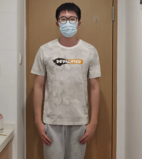 塘主身高188，体重76kg，因为健身肩变...