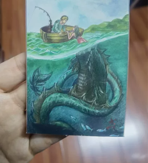 逸凡工作室“戒”系列手绘卡  娜娜 手绘卡...