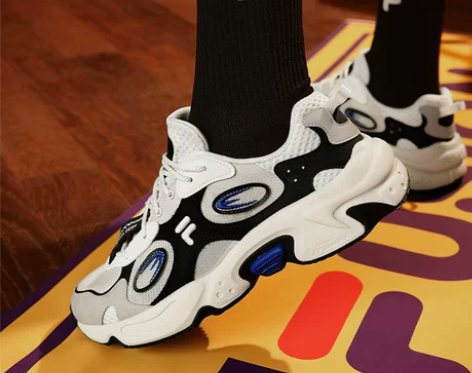 蔡徐坤斐乐男鞋跑步鞋轻便透气运动大眼鞋