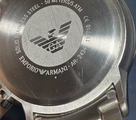 阿玛尼手表鉴定真假辨别真假阿玛尼全系列鉴定...