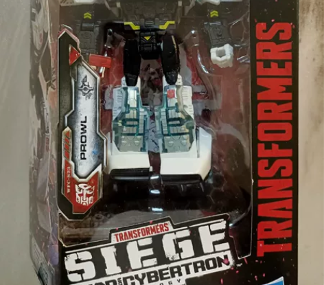 变形金刚围城警车 二手九新盒说全无暗病不接...