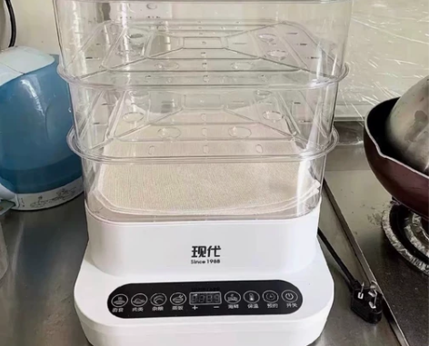 【亏钱清仓】全新现代多功能电蒸锅家用三层大...