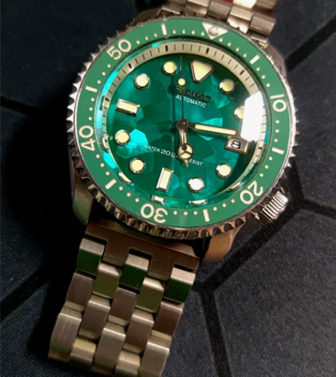 #精工手表#精工skx007#精工改装#精...