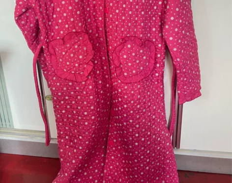 可爱风棉家居裙，肩宽41，胸围100，衣长...