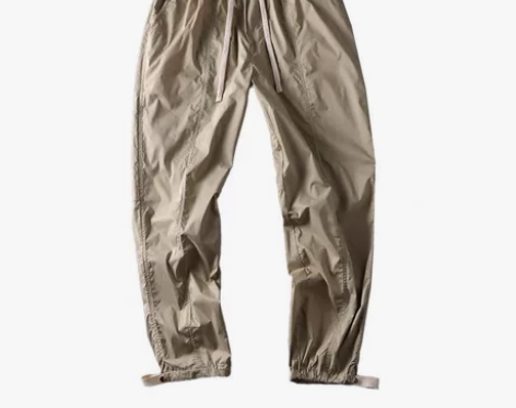 杜邦科技！超帅版型 春夏男复古时尚薄款松紧...