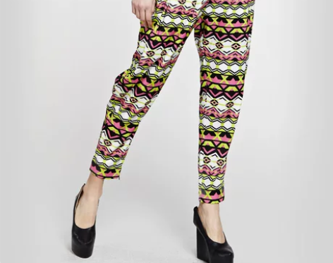 安瑞井女装夏季铅笔裤英伦宽松大码休闲裤修身...