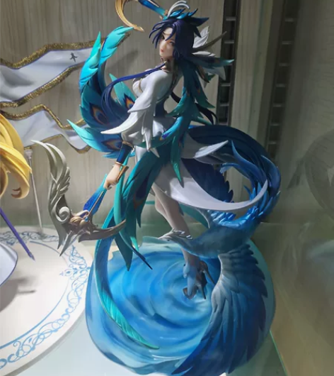 王者荣耀官方虞姬手办 有外盒无内盒 不讲价...