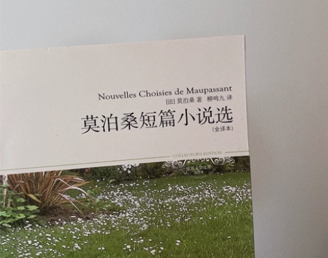 《莫泊桑短篇小说集》 几乎全新 初中时购入...