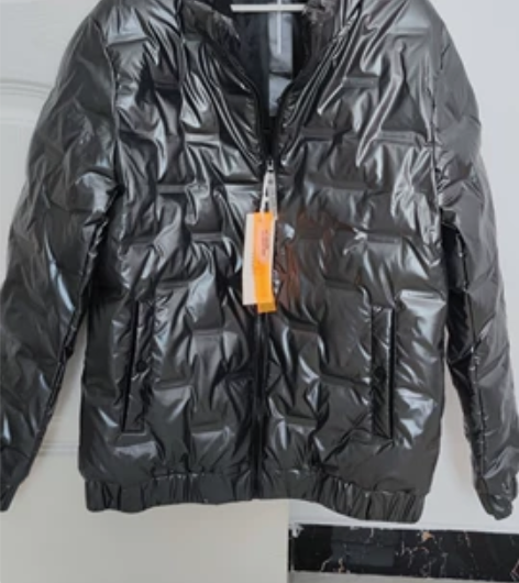全新男士羽绒服，买了没穿到转给需要的朋友，...