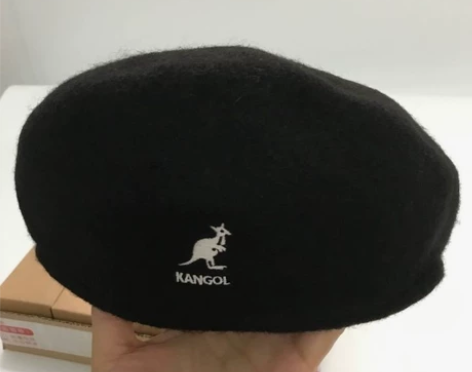 亏本处理几个袋鼠羊绒贝雷帽全新的 吊牌都在...