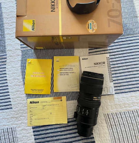 尼康70 200 2.8镜头 个人自用70...