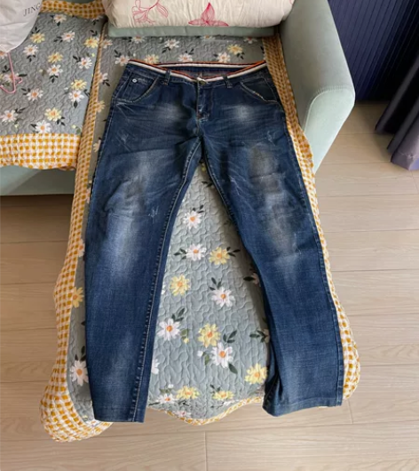 男士牛仔裤，基本买下没穿过两回，适合1.7...