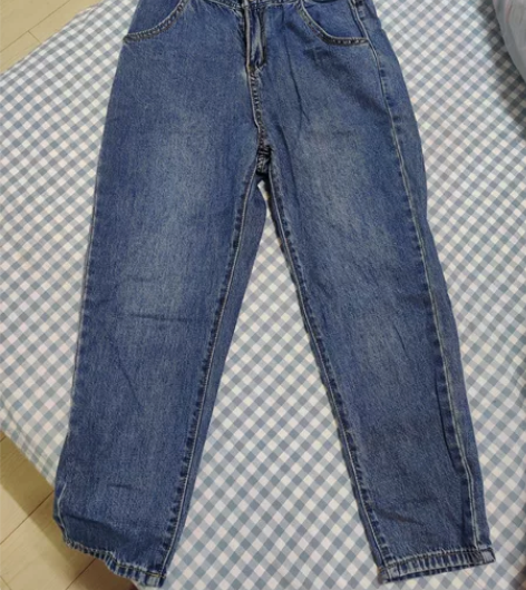 高腰哈伦牛仔裤，S码子，腰围应该是58-6...