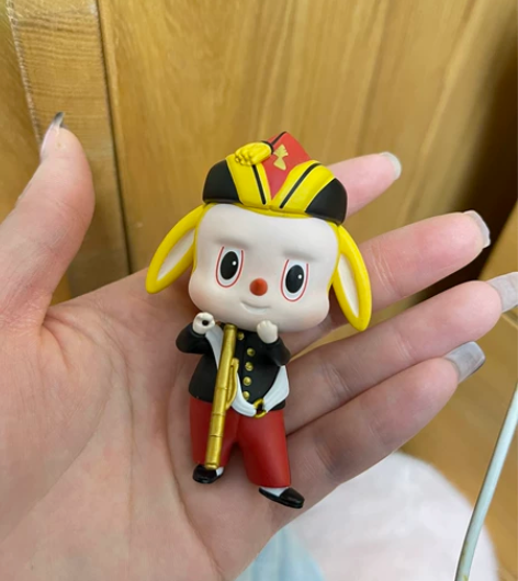 labubu艺术系列盲盒吹笛人 少笛子 成...