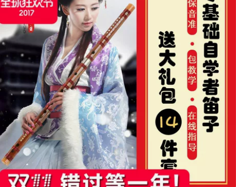 ?【双11狂欢价】初学者竹笛 笛子初学 精...