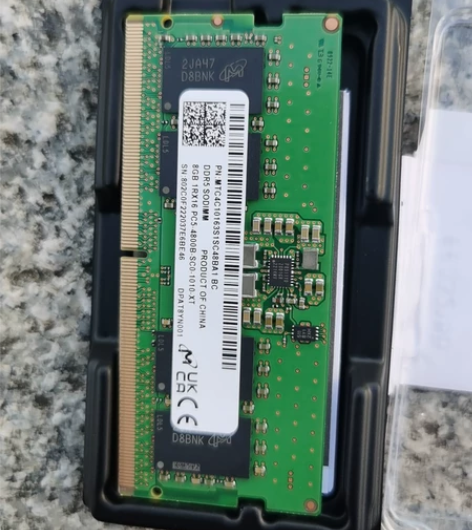 y9000p2022款拆机内存，置换下来的...