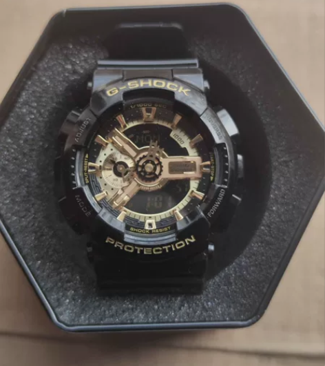 卡西欧 GA-110GB 黑金 保正 随便...