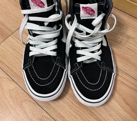 Vans Sk8 Hi经典款 买大了闲置 ...