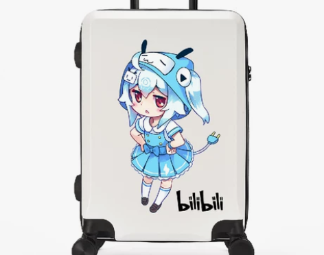 二次元拉杆箱动漫周边行旅箱卡通女学生万向轮...