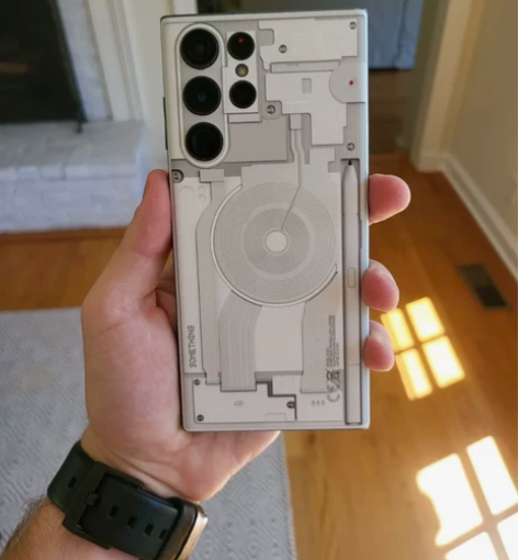 三星S22U背膜3M贴纸 不包边 包边的?...