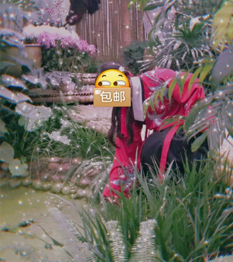 上红下黑 穿过两次保存完好 样式绣花放量啥...