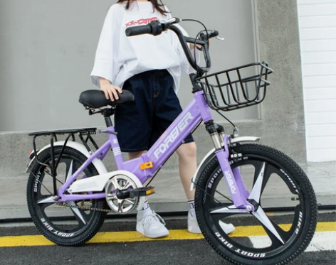 全新，永久儿童自行车女孩折叠6-12岁8中...