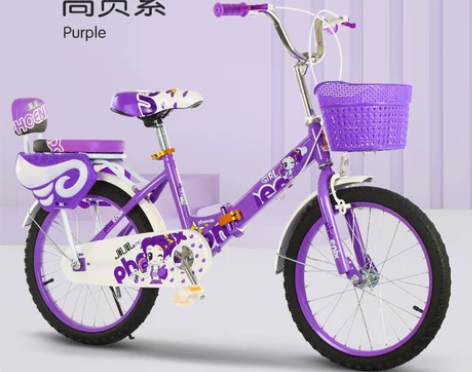 儿童自行车中大童女孩6-10-12岁凤凰新...