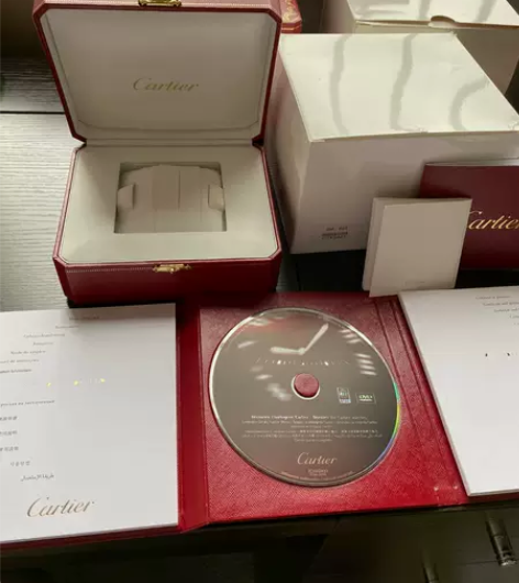 卡地亚/cartier手表收纳盒，几乎全新...