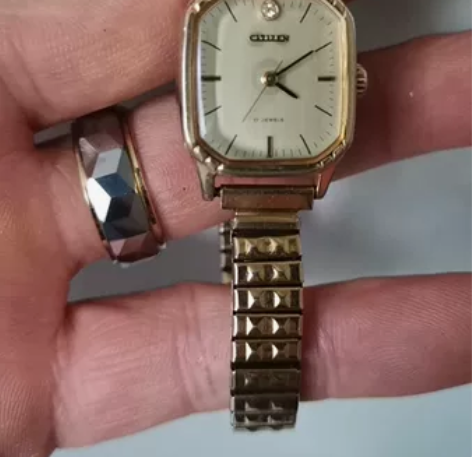 日本中古西铁城机械女表，西铁城2342手卷...