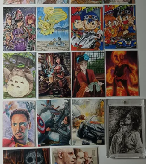 各系列工作室手绘卡，喜欢详谈细节，拍前询价...