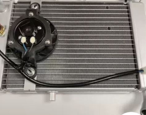 摩托车 适用比亚乔BYQ-CR250单风扇...