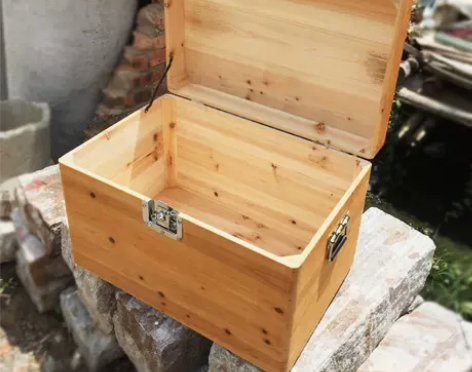 储物箱 衣物储物箱现货特大号实木箱子定制被...