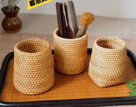 亲快递恢复了 全新 自然而然 越南秋藤编草...