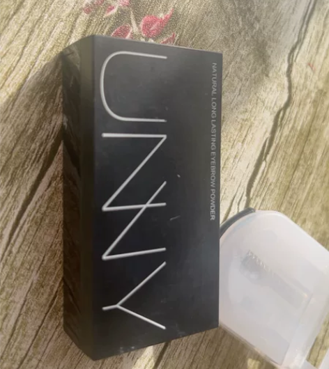 unny眉粉防水防汗不易脱色自然三色眉笔鼻...